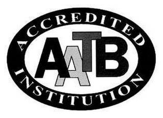 ACCREDITED AATB INSTITUTION trademark