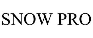 SNOW PRO trademark