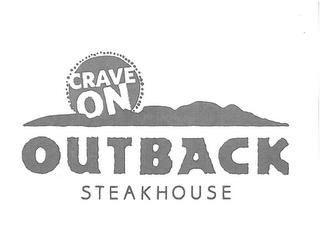 CRAVE ON OUTBACK STEAKHOUSE trademark