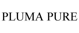 PLUMA PURE trademark