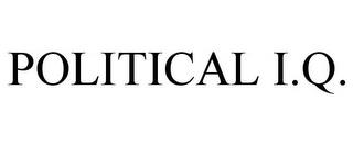 POLITICAL I.Q. trademark