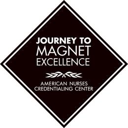 JOURNEY TO MAGNET EXCELLENCE AMERICAN NURSES CREDENTIALING CENTER trademark