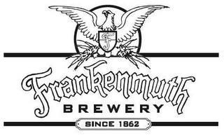 F FRANKENMUTH BREWERY SINCE 1862 trademark