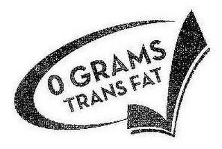 0 GRAMS TRANS FAT trademark