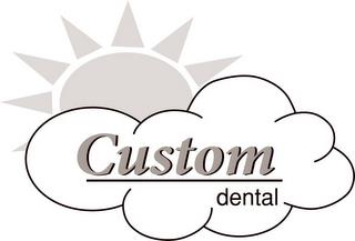 CUSTOM DENTAL trademark