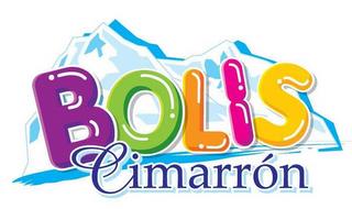 BOLIS CIMARRÓN trademark