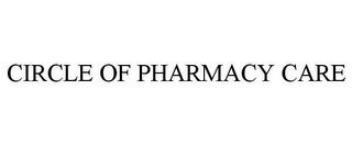 CIRCLE OF PHARMACY CARE trademark