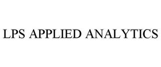 LPS APPLIED ANALYTICS trademark