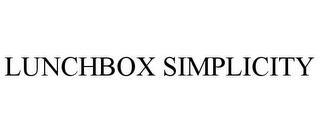 LUNCHBOX SIMPLICITY trademark