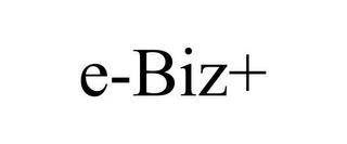 E-BIZ+ trademark