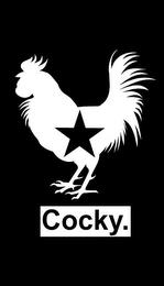 COCKY. trademark