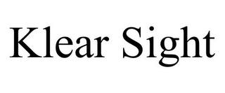 KLEAR SIGHT trademark