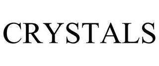 CRYSTALS trademark