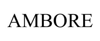 AMBORE trademark