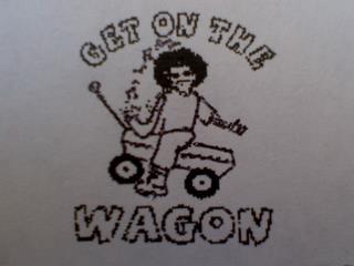 GET ON THE WAGON trademark