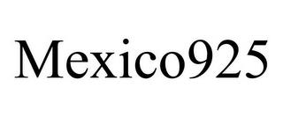 MEXICO925 trademark