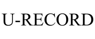 U-RECORD trademark