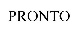 PRONTO trademark