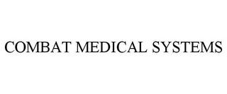 COMBAT MEDICAL SYSTEMS trademark