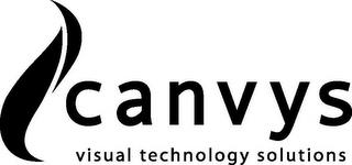 CANVYS VISUAL TECHNOLOGY SOLUTIONS trademark