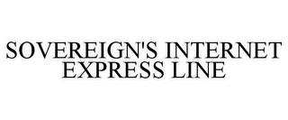 SOVEREIGN'S INTERNET EXPRESS LINE trademark