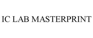 IC LAB MASTERPRINT trademark