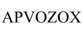 APVOZOX trademark