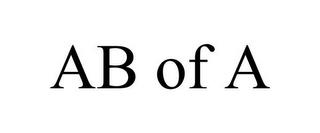 AB OF A trademark