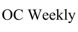 OC WEEKLY trademark