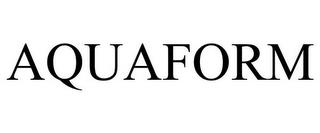 AQUAFORM trademark