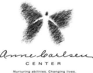 ANNE CARLSEN CENTER NURTURING ABILITIES. CHANGING LIVES. trademark