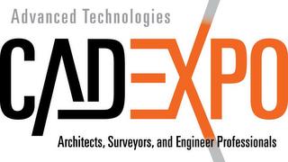 ADVANCED TECHNOLOGIES CAD EXPO ARCHITECTS, SURVEYORS, AND ENGINEERING PROFESSIONALS trademark