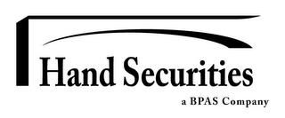 HAND SECURITIES, A BPAS COMPANY trademark