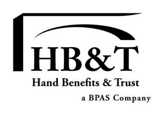 HB&T HAND BENEFIT & TRUST A BPAS COMPANY trademark