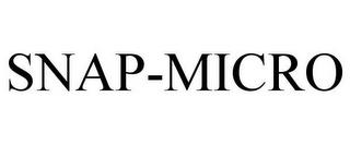 SNAP-MICRO trademark