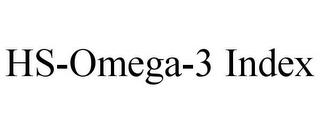 HS-OMEGA-3 INDEX trademark