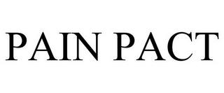 PAIN PACT trademark