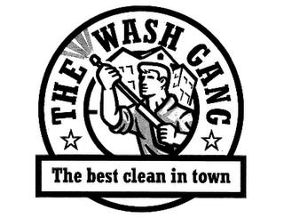 THE WASH GANG THE BEST CLEAN IN TOWN trademark