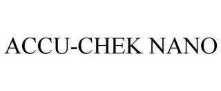 ACCU-CHEK NANO trademark