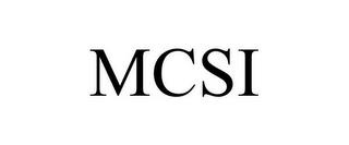 MCSI trademark