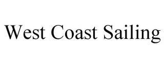 WEST COAST SAILING trademark