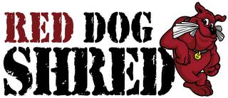 RED DOG SHRED trademark