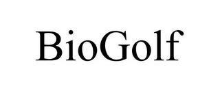 BIOGOLF trademark