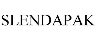 SLENDAPAK trademark