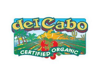 DEL CABO CERTIFIED ORGANIC trademark