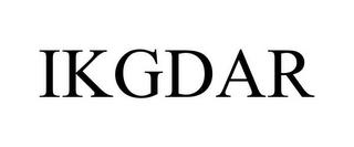 IKGDAR trademark