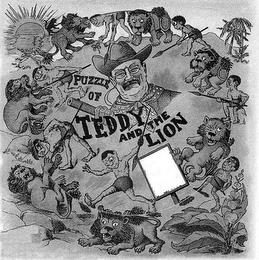 PUZZLE OF TEDDY AND THE LION trademark