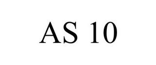 AS 10 trademark