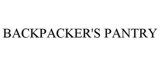 BACKPACKER'S PANTRY trademark