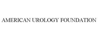 AMERICAN UROLOGY FOUNDATION trademark